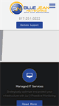 Mobile Screenshot of bluejeannetworks.com